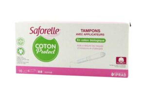 SAFORELLE Tampon BIO avec applicateur NORMAL bte de 16