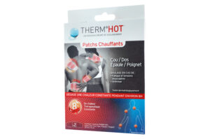 THERMHOT Patchs chauffants Cou/Dos/Poignet/Epaule 2 patchs