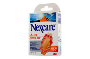NEXCARE ACTIVE 360° pansement anti-choc lavable boîte de 30
