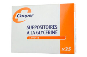 SUPPOSITOIRES GLYCERINE ADULTE, boîte de 10 sous blister