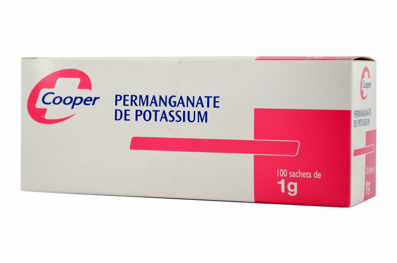 Permanganate de potassium 1g sachet boite de 100 - Pharma