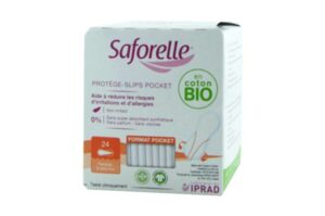 SAFORELLE Protège slips pocket Bio 24 pièces