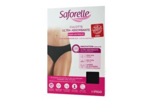 SAFORELLE Culotte ultra absorbante pour règles taille 34/36