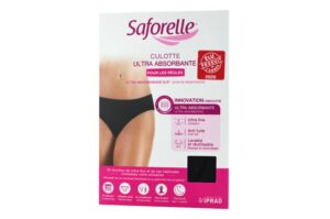 SAFORELLE Culotte ultra absorbante pour règles taille 40