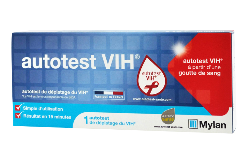 AUTOTEST VIH Dépistage 1 test - Pharma-Médicaments.com