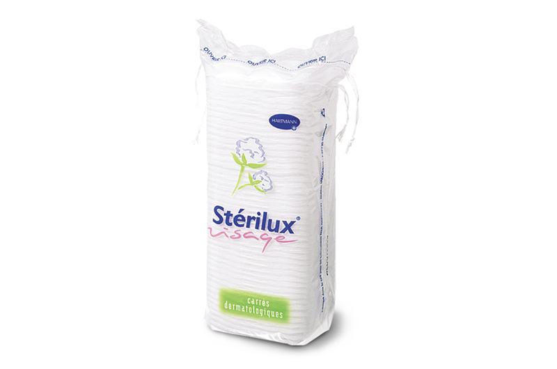 STERILUX Coton visage carrés - Pharma-Médicaments.com