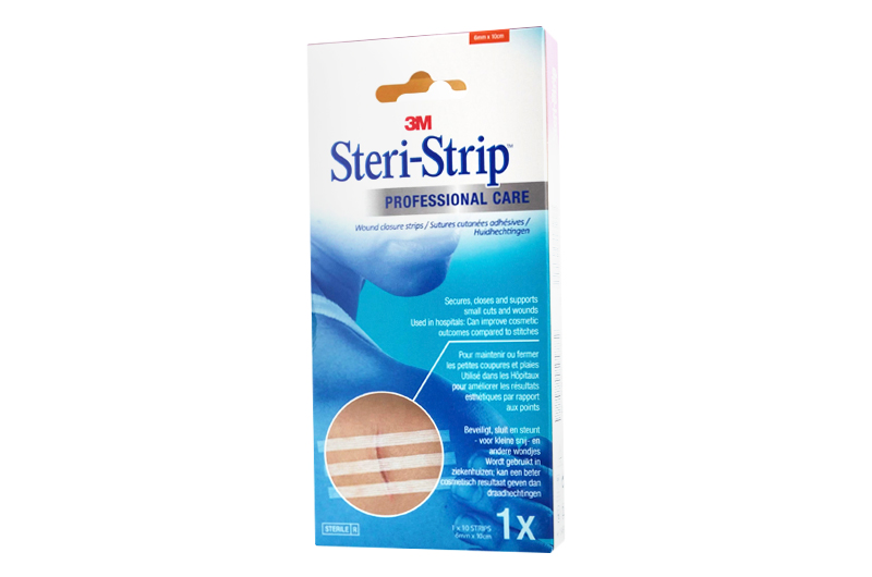 STERI-STRIP Suture cutanée adhésive 6mmx100mm - Pharma-Médicaments.com