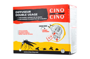 CINQ SUR CINQ Diffuseur double usage longue durée