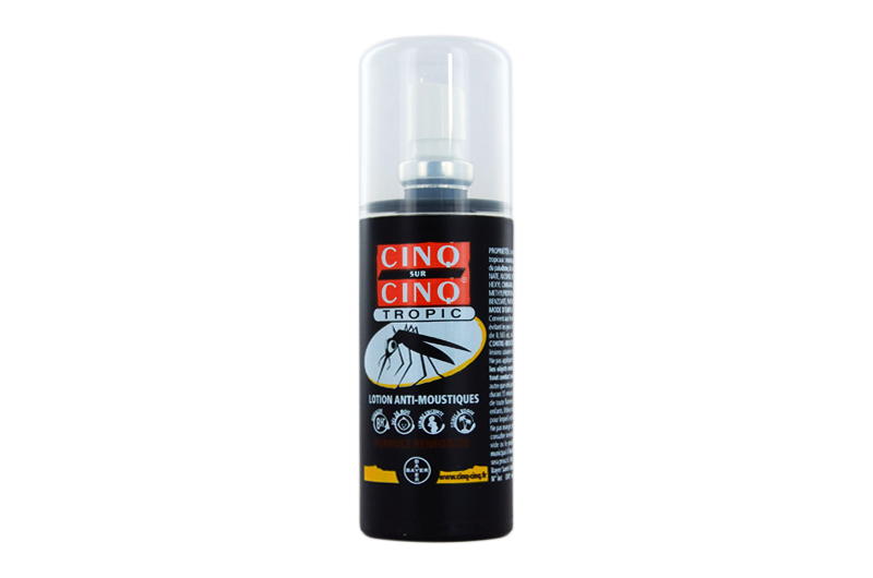 CINQ SUR CINQ TROPIC lotion anti-moustiques spray 75 ml -  Pharma-Médicaments.com