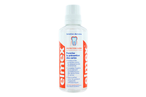 ELMEX Solution dentaire Protection caries 400 ml