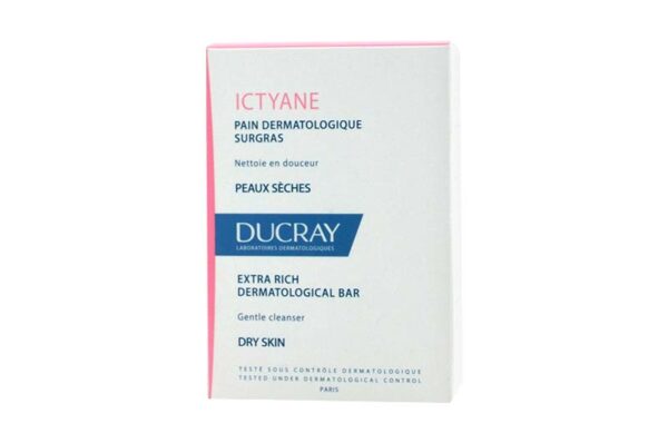 DUCRAY ICTYANE pain dermatologique surgras 100 g