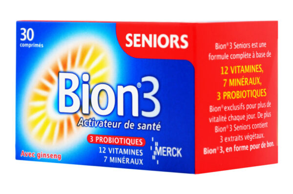 BION 3 Séniors 30 cps activateur de santé