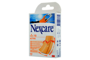 NEXCARE ACTIVE standard pansement anti-choc lavable 10 bandes 10cmx6cm