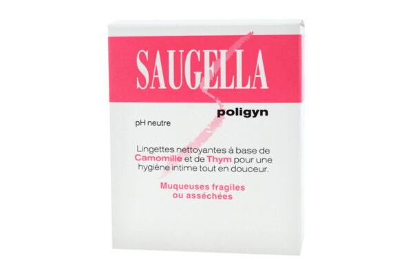SAUGELLA Poligyn lingettes boîte de 10