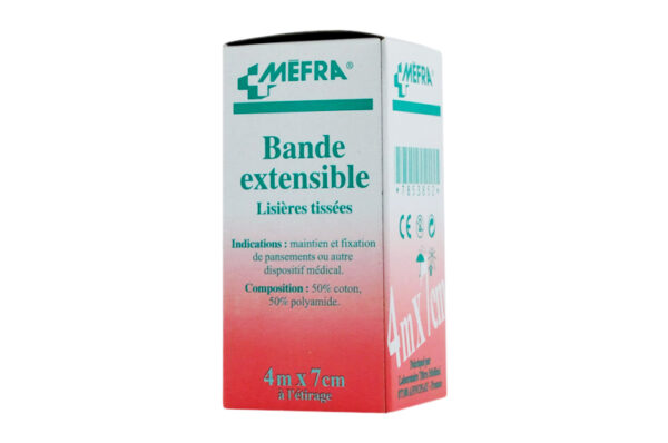 MEFRA Bandes extensibles 7cmx4m