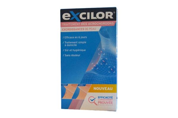 EXCILOR traitement des verrues 2 en 1