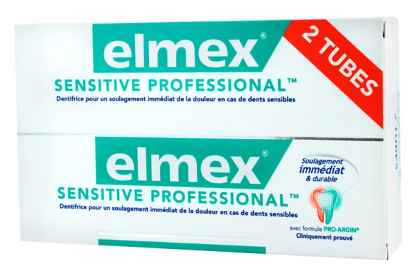 ELMEX Sensitive Professional dentifrice tube 2X75 ml