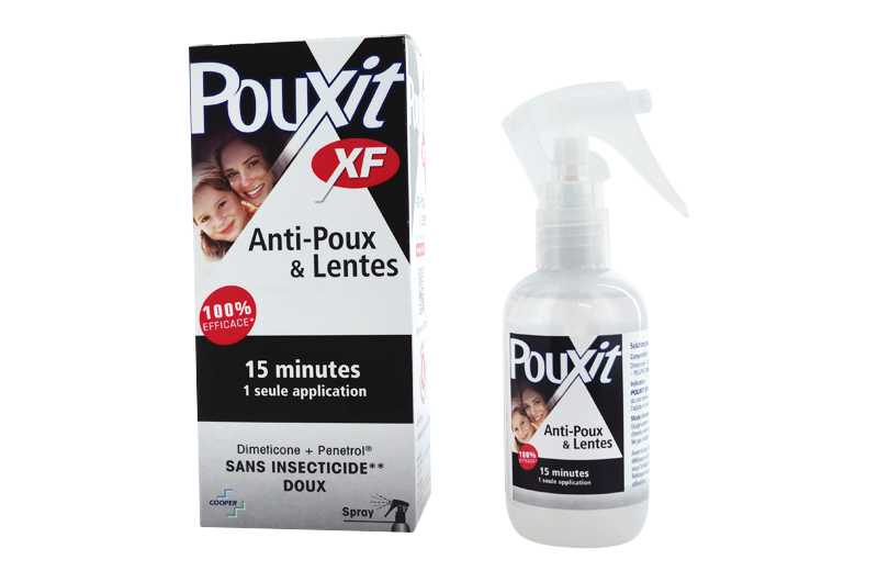 Pouxit Shampooing 200 ml, anti-poux et lentes sans inscecticide à partir de  6 ans