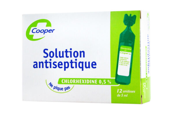 CHLORHEXIDINE COOPER 0,5% unidoses