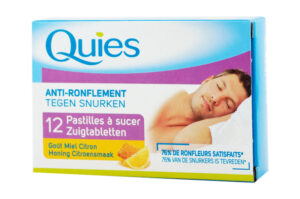 QUIES ANTI-RONFLEMENT 12 pastilles goût miel citron
