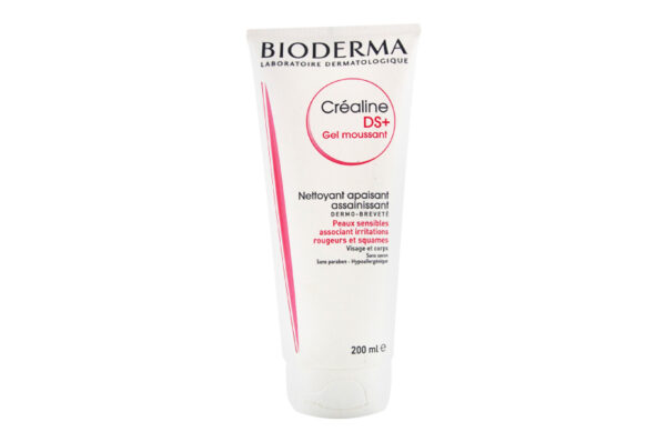 BIODERMA CREALINE DS+ gel moussant tube 200 ml