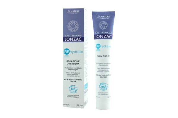 JONZAC Rehydrate soin riche onctueux BIO 50 ml