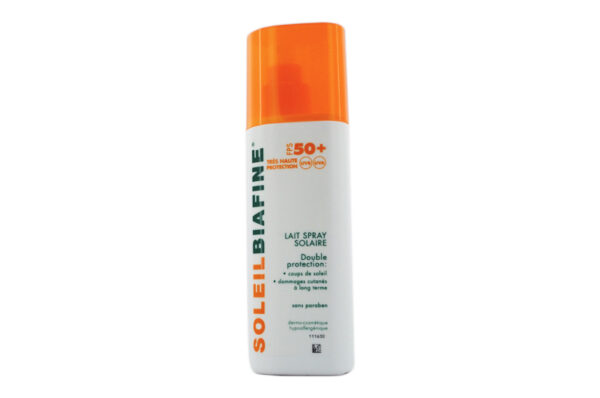 SOLEILBIAFINE Lait spray solaire 50+ 200 ml