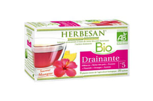 INFUSIONS HERBESAN BIO REINE DES PRE drainante 20 sachets