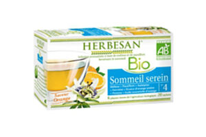 INFUSIONS HERBESAN BIO MELISSE PASSIFLORE sommeil serein 20 sachets