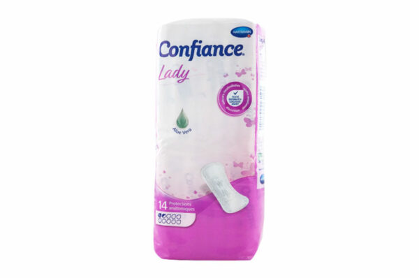 CONFIANCE protège slip ultra mini plus rose pâle 14 pièces