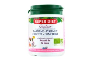 SUPER DIET QUATUOR BEAUTE DE LA PEAU BIO 150 gélules