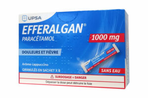 EFFERALGAN Granulés en sachet 1 g cappuccino 8 sticks