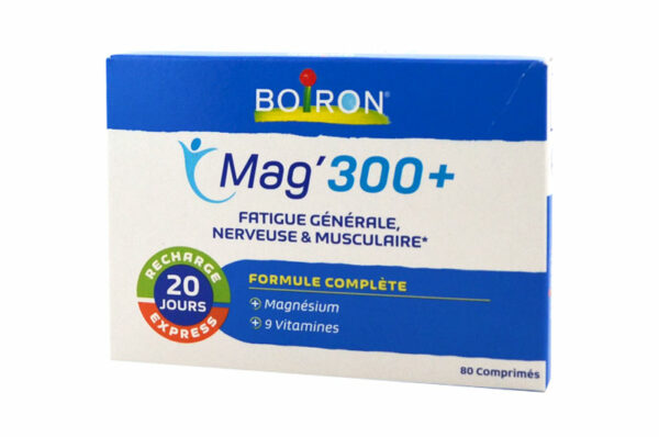 MAGNESIUM 300+ BOIRON 80 comprimés