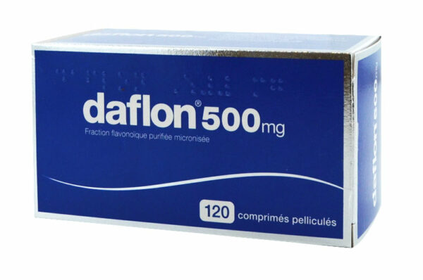 DAFLON 500 mg 120 comprimés