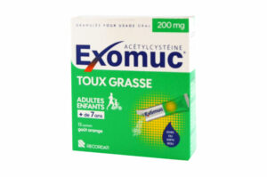 EXOMUC 200 mg sans eau 15 sachets