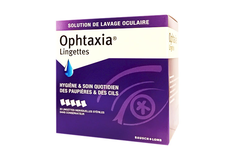 ophtaxia lingettes