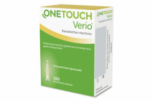 ONETOUCH VERIO Bandelettes Réactives 2x50