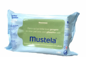 MUSTELA 60 Lingettes nettoyantes à l’Avocat BIO