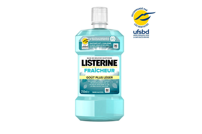 LISTERINE Protection dents et gencives Menthe fraîche 500 ml