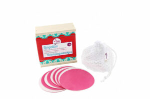 LAMAZUNA Lingettes démaquillantes écologiques lavables coffret de 10 lingettes 1 filet de lavage inclus
