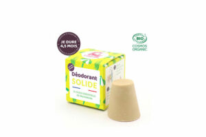 LAMAZUNA Déodorant solide végane à l'huile essentielle de palmarosa 30 g