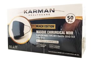 masque chirurgical noir