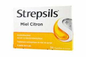 STREPSILS miel citron 36 pastilles