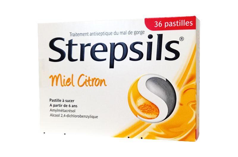 Strepsils Miel citron pastilles