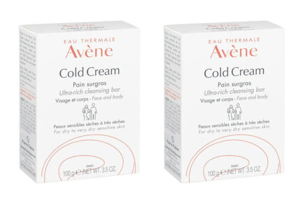 AVENE Cold Cream pain surgras duo 100 g x 2