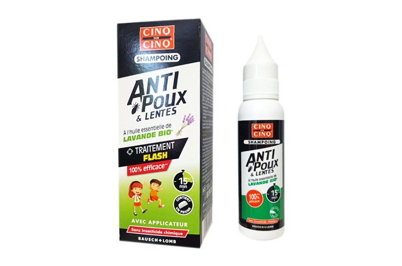 CINQ SUR CINQ ANTI POUX SHAMPOING 100 ml - Pharma-Médicaments.com