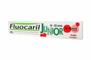 FLUOCARIL Junior 7/12 ans gel fruits rouges tube 50 ml