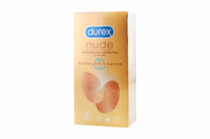 DUREX Nude Extra Lubrification pochette de 8