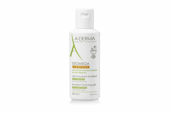 A-DERMA Exomega Gel Moussant Emollient 200 ml