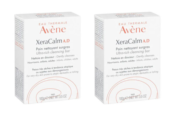 AVENE Xeracalm AD pain nettoyant surgras 2x100 g